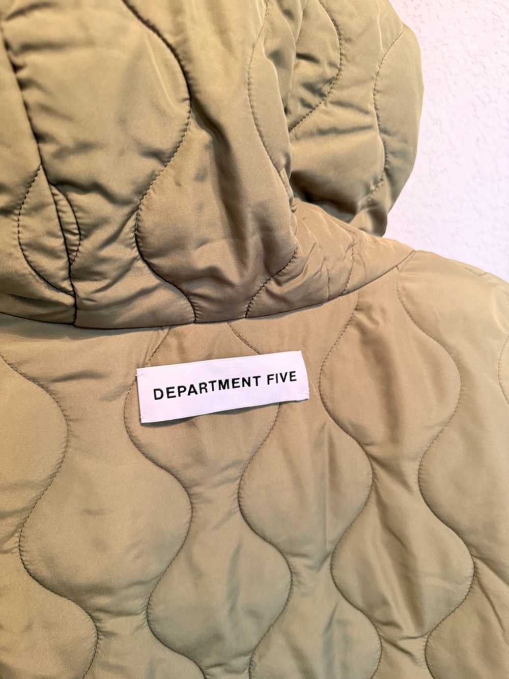 🆕 Department Five Quilted Hooded Down Jacket OS - Picture 4 of 7